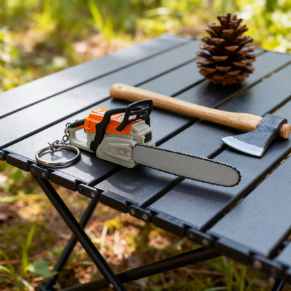 🔥🔧 Chainsaw Keychain || Portable Chainsaw Key Ring