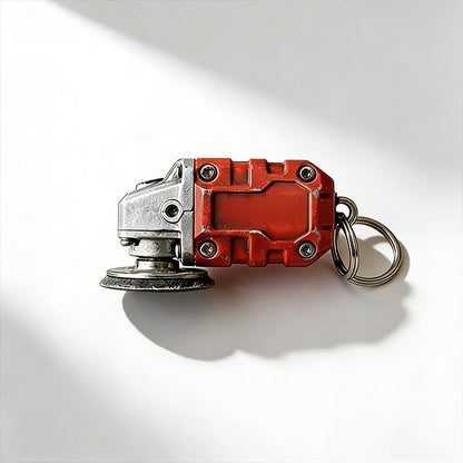 🛠️2-in-1-Inspired Mini Grinder Keychain: On-the-Go Smoothing Tool + Tool Enthusiast Collectible